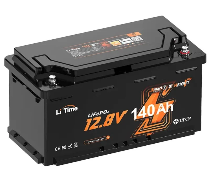 Акумулятор Li Time H190 L12V140-150-H190-BT-4-AC150 Bluetooth (44-00516)