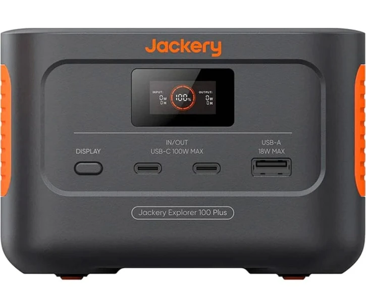 Зарядна станція Jackery Explorer 100 PLUS 99 Вт⋅год, 128 Вт