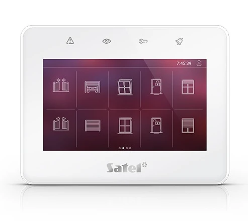 Клавіатура сенсорна Satel INT-TSG2-W White фото 5