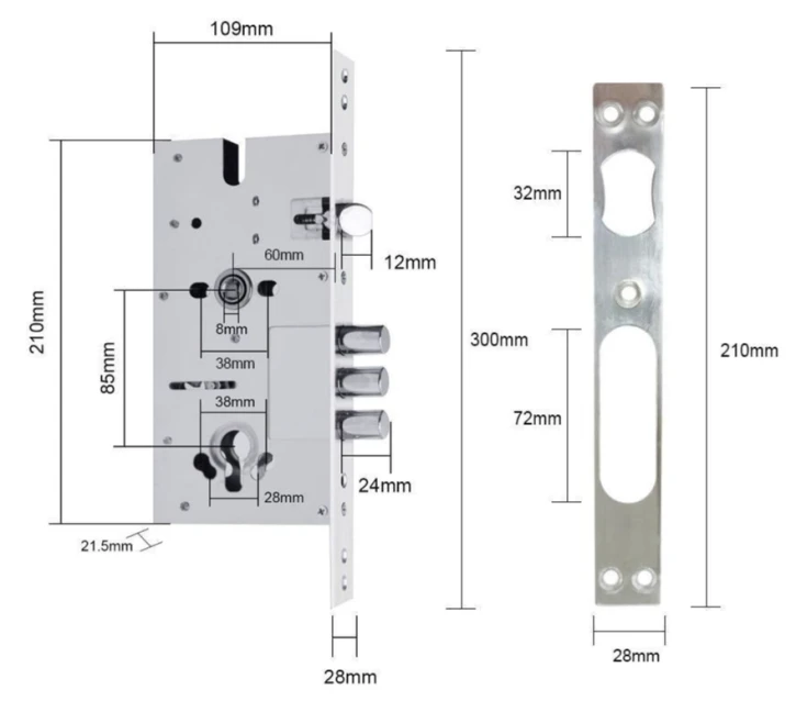 Врезная часть SEVEN 6085 фото 3