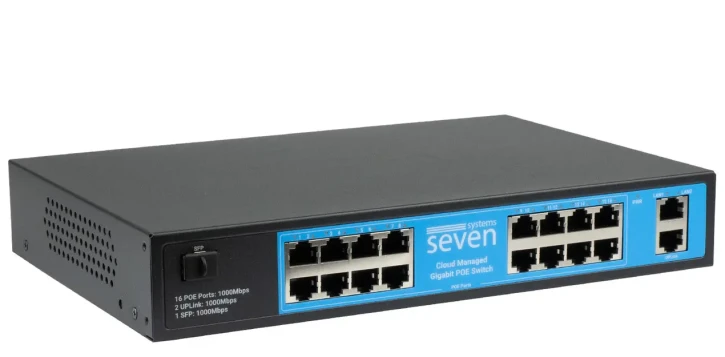 PoE комутатор SEVEN GPS316 фото 3