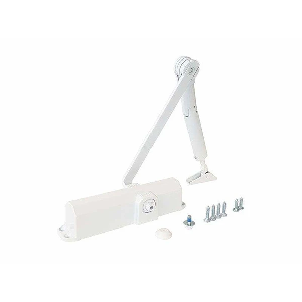 Доводчик Dorma TS Compakt EN 2/3/4 с фиксацией White фото 2