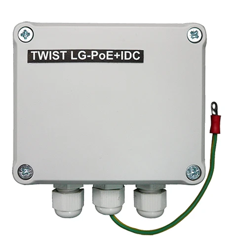 Пристрій захисту порту Twist LG-POE+IDC White