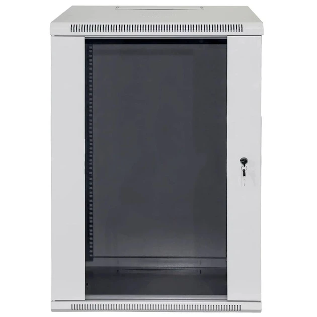 Шафа настінна Adtek DE-19" 18U-600-450 сіра (DE-18U-600-450-G)