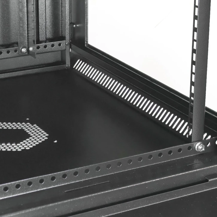 Шафа настінна CMS 19" 12U, 600x500x640мм чорна (UA-MGSW1L125B) фото 9