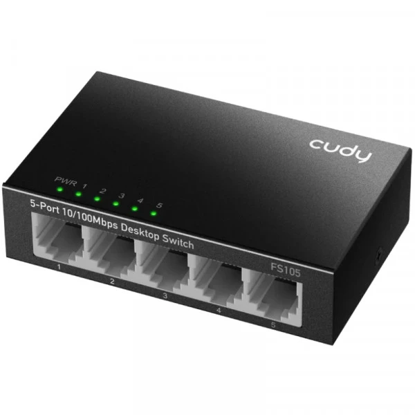 Комутатор Cudy FS105 Metal Switch фото 2