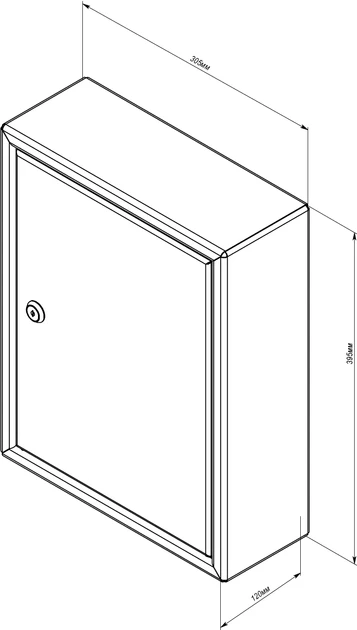 Щит металлический ЛТЗ 24 модуля (LT-MB-UA-24-01) фото 4