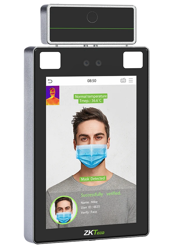 (Уценка) Биометрический терминал ZKTeco ProFace X (TI) фото 9