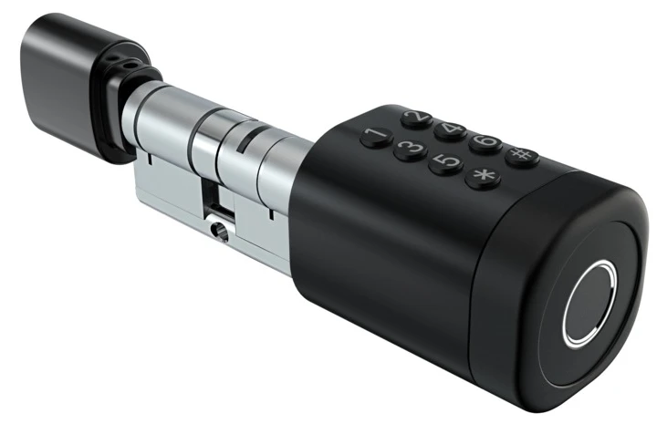 Умный биометрический замок SEVEN LOCK SL-7774BF (100-150 мм) Black (SL7774BFb150)