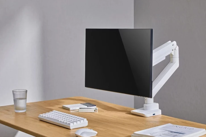 Настольный крепеж для монитора Officepro MA801W White фото 8