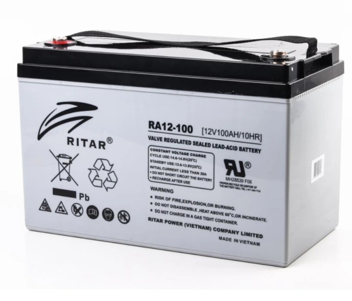Акумуляторна батарея Ritar AGM RA12-100 12V 100Ah