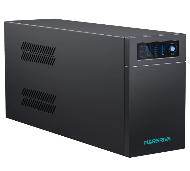 ДБЖ Marsriva MR-UF1200L Black