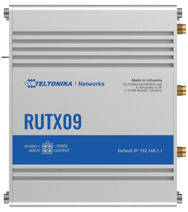 Маршрутизатор 4G LTE Dual-SIM GPS IoT Teltonika RUTX09 фото 3