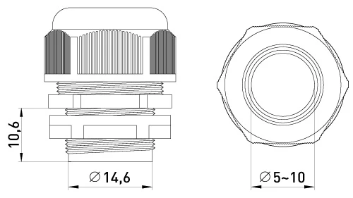 Кабельный ввод E.Next e.pg.stand.11 (s018003) фото 2
