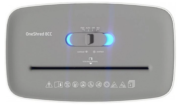 Знищувач документів HP OneShred 8CC (2801) (838081) фото 5