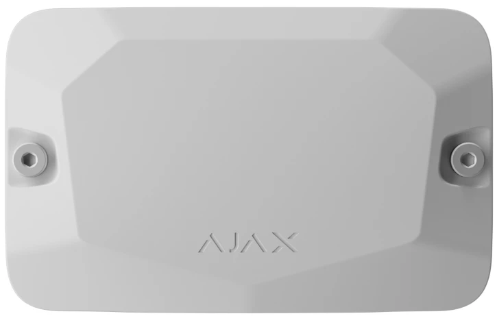 Корпус для захищеного дротового під'єднання пристроїв Ajax Case A (106) White (63138.186.WH)