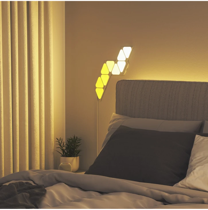 Розумна система освітлення Nanoleaf Shapes Mini Triangles Starter Kit Apple Homekit 9 шт (NL48-0002TW-9PK) фото 5