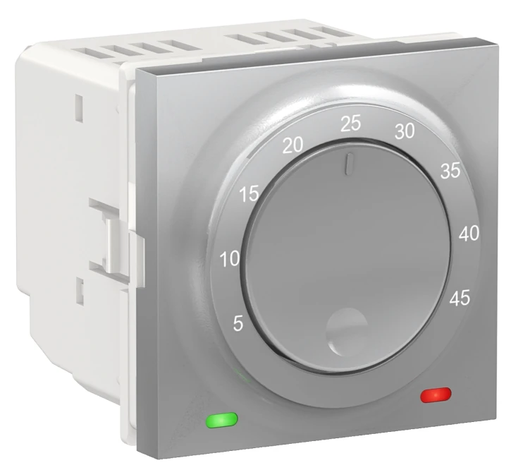 Терморегулятор Schneider Electric New Unica Aluminium (NU350330)