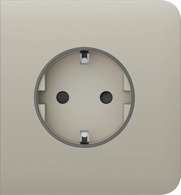 Боковая панель для встроенной розетки Ajax SideCover (basic) Ivory фото 2