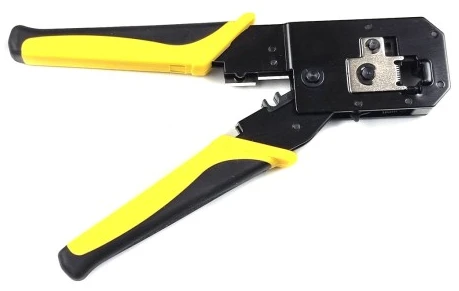 Інструмент для обтиску конекторів E-server WT-318 (RJ-45/RJ-12) фото 4