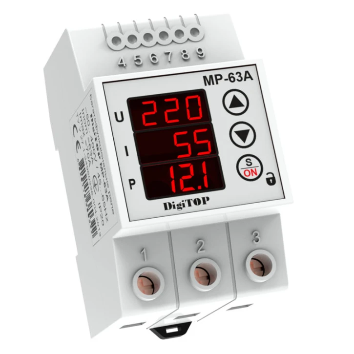 Реле напряжения DigiTop MP-63A