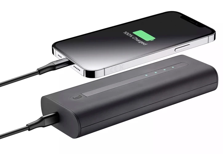 УМБ Cellularline THUNDER 20000 mAh, PD/20W, QC/20W, USB-C, USB-A фото 3