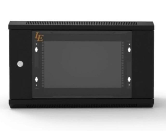 Шафа навісна Adtek DE-19" 9U-600-600 чорна (DE-9U-600-600-B)