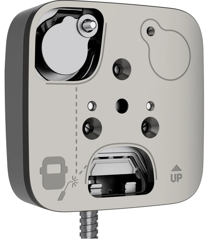 Дротовий датчик вібрації з додатковим сенсором удару Ajax SeismoProtect G3 Fibra White (117737.269.WH1) фото 5