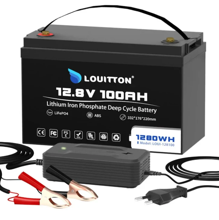 Аккумулятор Louitton LiFePO4 12V 100AH (LOUI-128100)