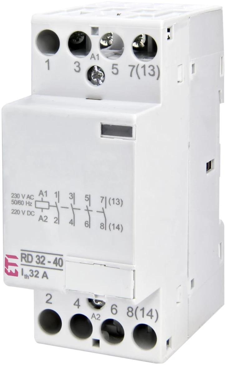 Модульний контактор ETI RD 32-40 230В AC/DC (2464078)