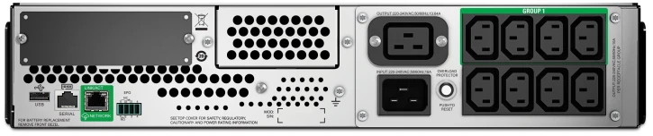 ДБЖ APC Smart-UPS 3000VA, AVR, 9xIEC (SMT3000RMI2UC) фото 2