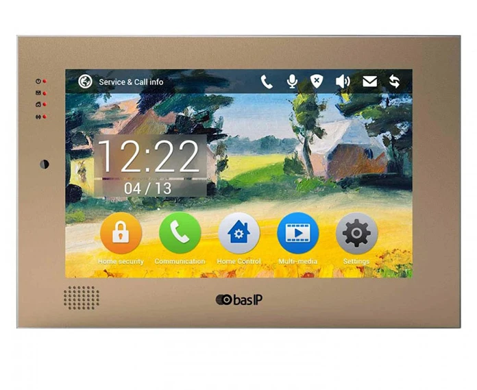 IP відеодомофон Bas-IP AQ-10 G V3 Gold