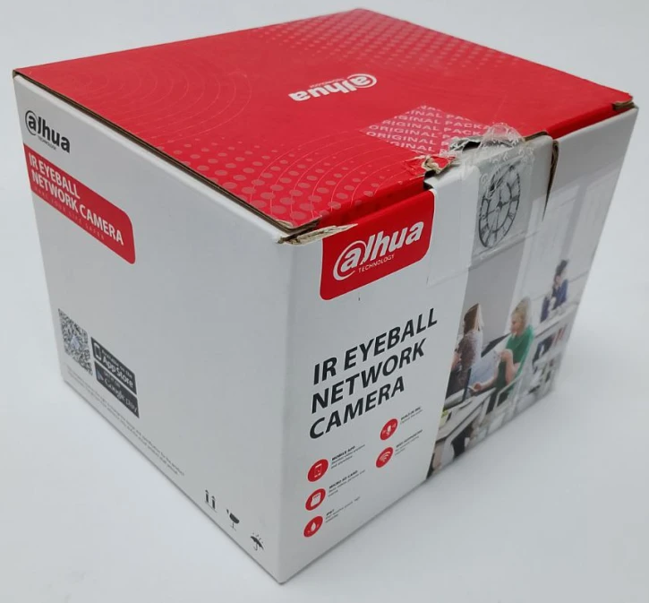 (Уцінка) IP-відеокамера Dahua DH-IPC-HDW1230DT-SAW (2.8) White фото 3