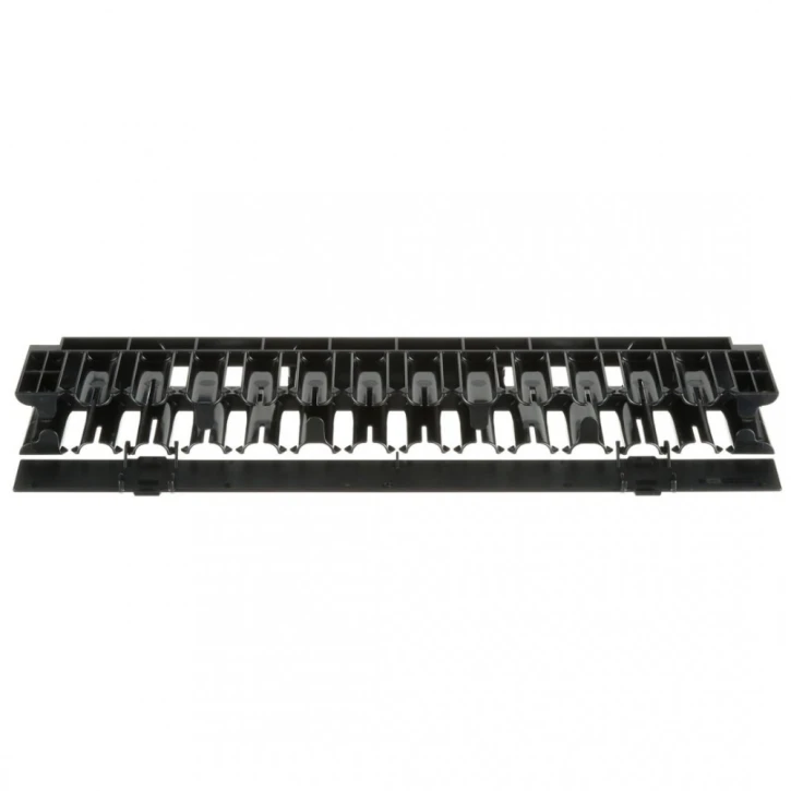 Кабельний організатор Panduit 1U NetManager чорний (NCMHF1) фото 2