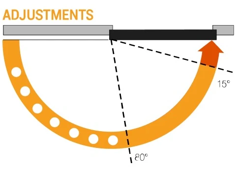 Доводчик дверной Cisa 60461.03.0.88 STD HO с фиксацией до 80 кг коричневый (37900) фото 8