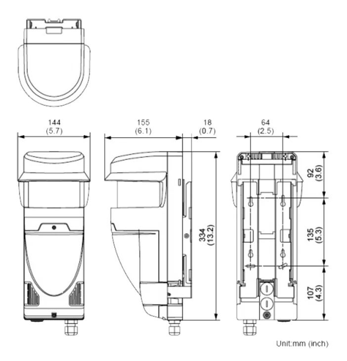 Датчик руху вуличний Optex RLS-3060SH фото 3