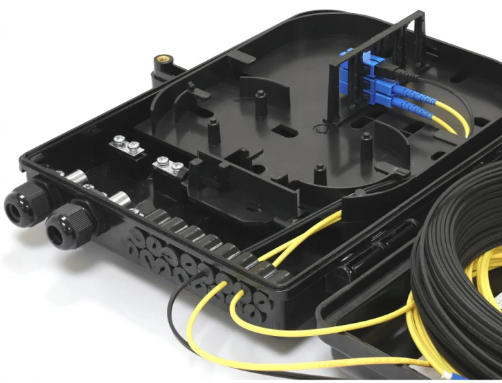 Розподільчий оптичний бокс CMS на 16xSC Simplex (CMS-FOBD-16BK) фото 5