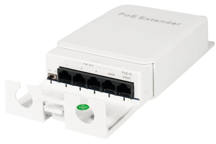 PoE-расширитель NVC POE 4/100 (73-00140)