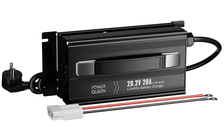 Зарядний пристрій Power Queen P24V20A-BCHA-MINI-X LiFePO4 29.2V/20A