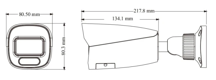 IP-відеокамера TVT TD-9442C4 2.8 мм (AZ/PE/WR2) (77-00442) фото 2