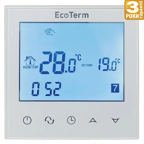 Терморегулятор EcoTerm SN White