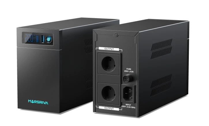 ДБЖ Marsriva MR-UF800L Black фото 6