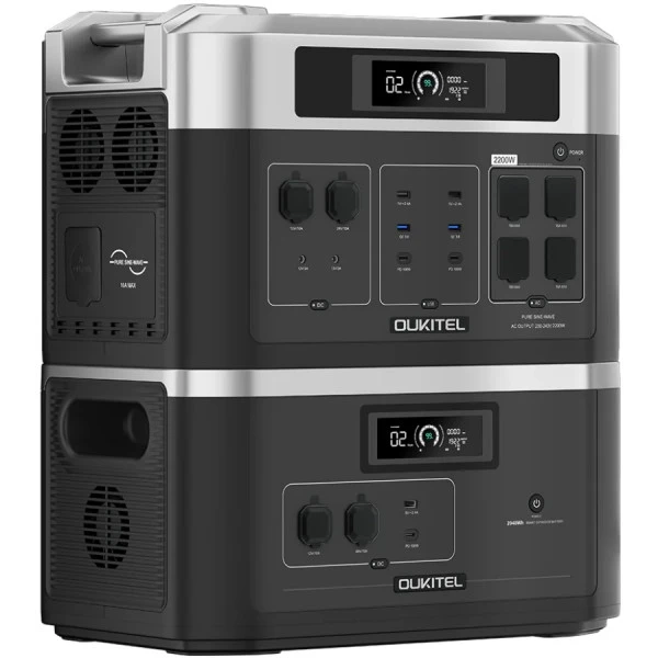 Зарядна станція + батарейный модуль Oukitel BP2000E 4096Wh (BP2000E+B2000E) фото 2