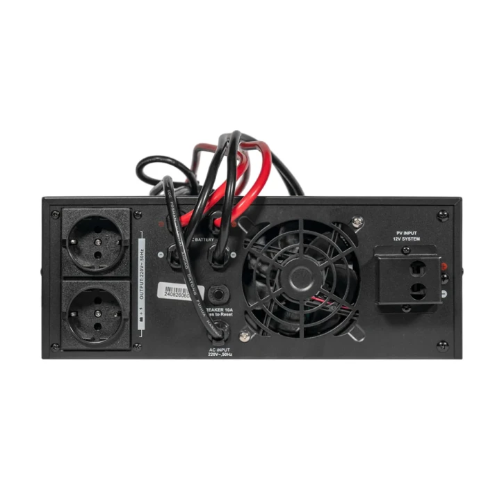 Гібридний інвертор Kraft KRF-AVR1200VA/1КW-12V (MPPT 30А) Black (42-00164) фото 4