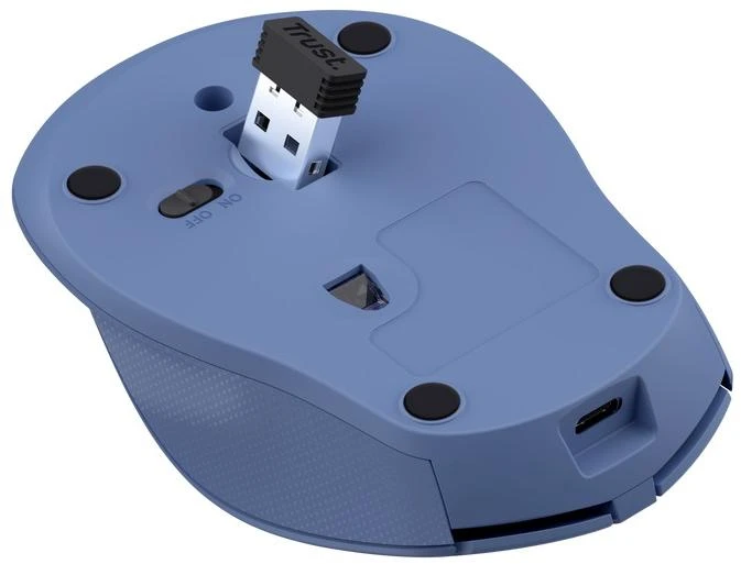 Миша бездротова Trust Zaya Rechargeable Blue (25039) фото 6