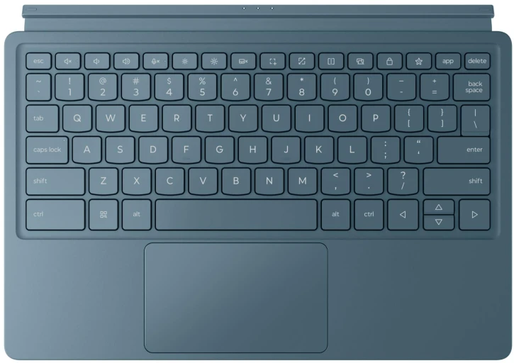 Планшет Lenovo Yoga Tab Plus Wi-Fi 16/256GB + Keyboard + Pen Tidal Teal (ZAEG0008UA) фото 11