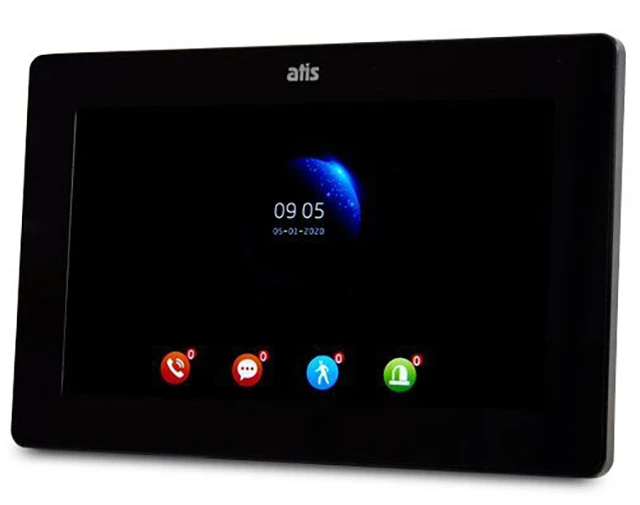 Видеодомофон Atis AD-770FHD/T Wi-Fi с поддержкой Tuya Smart Black фото 2