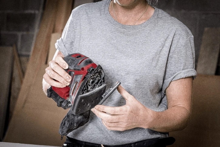 Шлифмашина вибрационная Skil SR1E3720CC Red фото 4