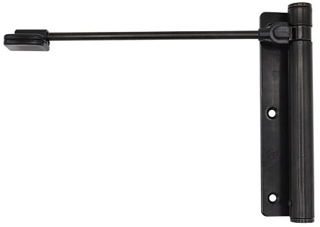 Доводчик дверной Aldeghi Luigi 114ZN170D правый, черный цинк (11420)