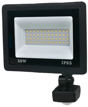 Прожектор LED Lightwell LW-FL-B-50-S 50 Вт з датчиком руху